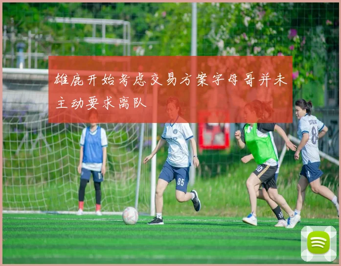雄鹿开始考虑交易方案字母哥并未主动要求离队